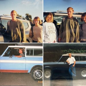 Me and my 1980 Scout II, mid-1990s in Cañon City, CO